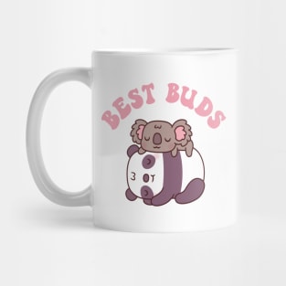 Cute Panda And Koala Bear Best Buds Mug